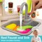 Blue Corner Play Kitchen for Kids with 113 Accessories Ages 3+